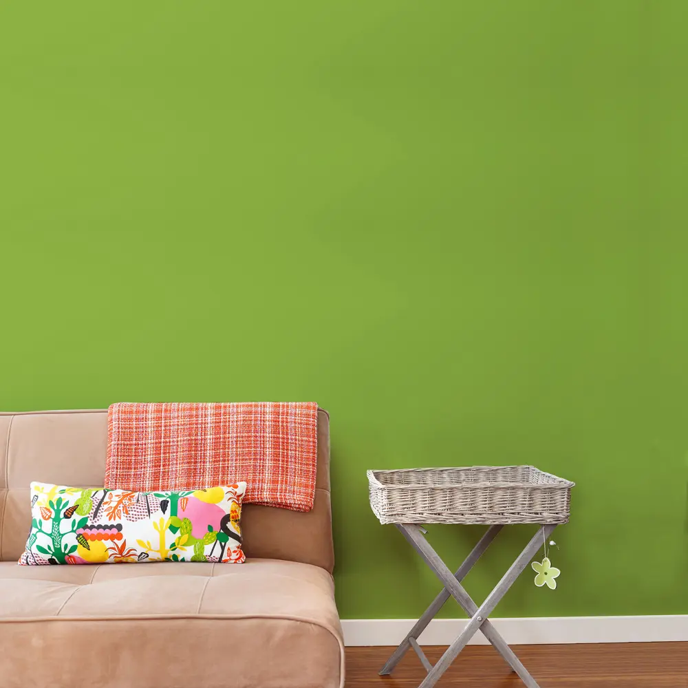 Обои флизелиновые Inspire с эффектом окрашенных стен зелёные 0.53х10 м эффект окрашенных стен STLM-2126981 - Вид №2