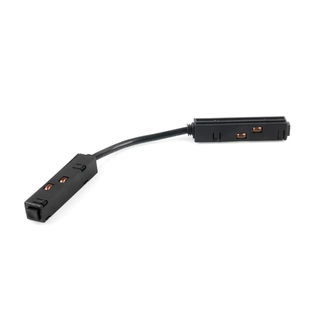 Коннектор Slim Magnetic гибкий для трекового шинопровода магнитного цвет черный Elektrostandard STLM-2184105