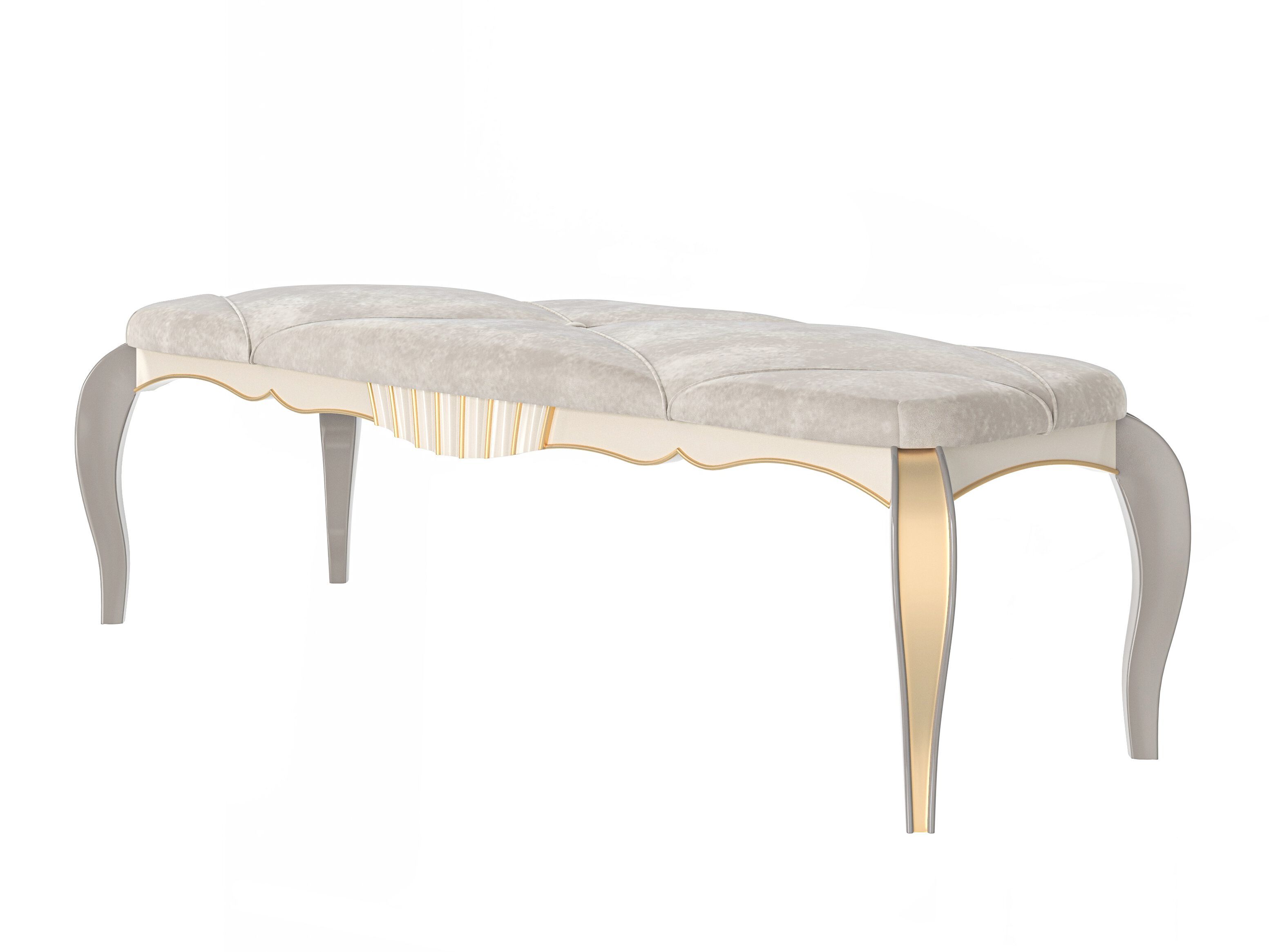 Кожаная мягкая скамья Modenese Luxury Interiors ELEGANT CURVE ARCH-00138677 - Вид №1