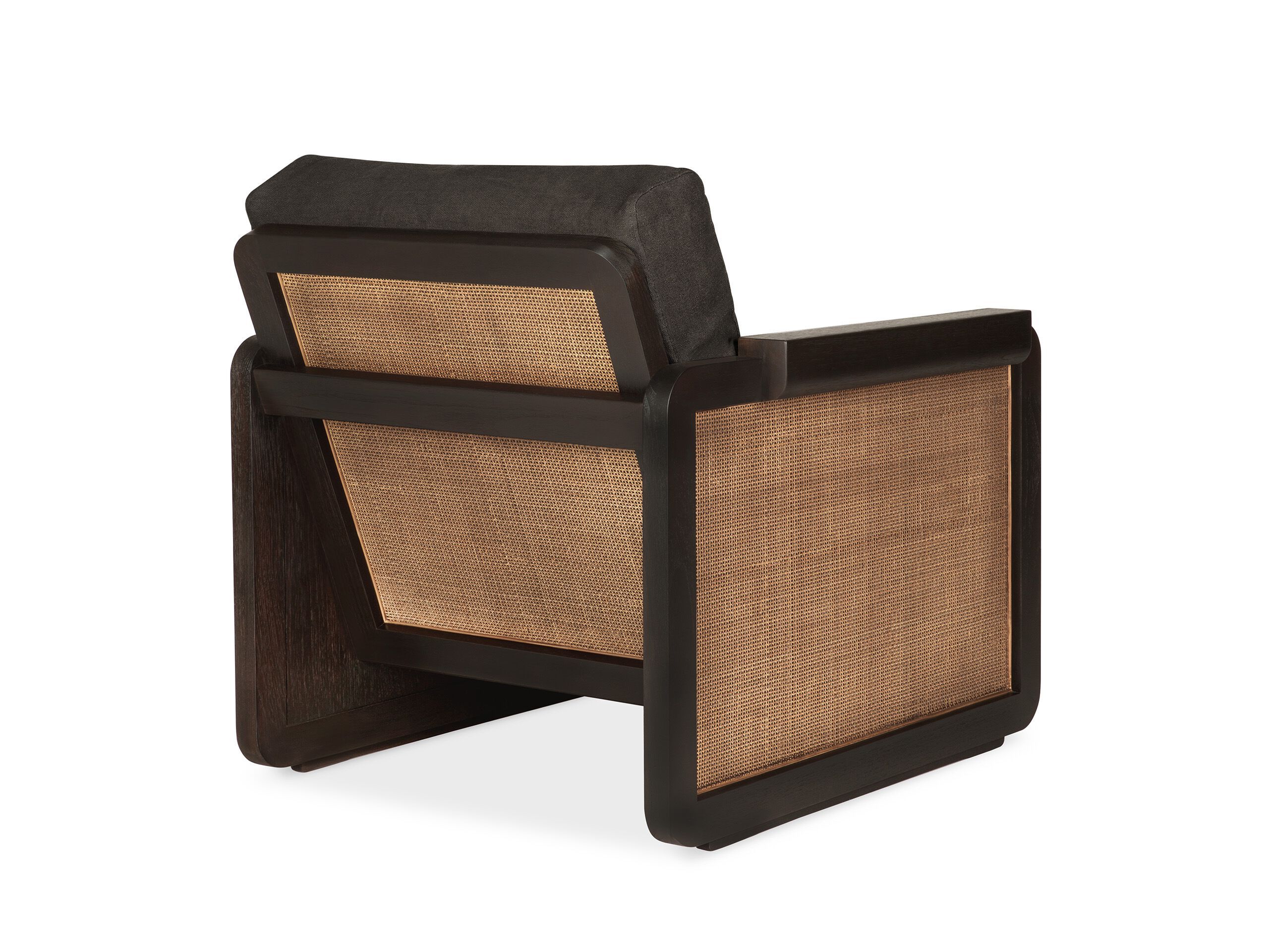 Тканевое кресло с подлокотниками Ethnicraft панель ARCH-00036297 - Вид №3