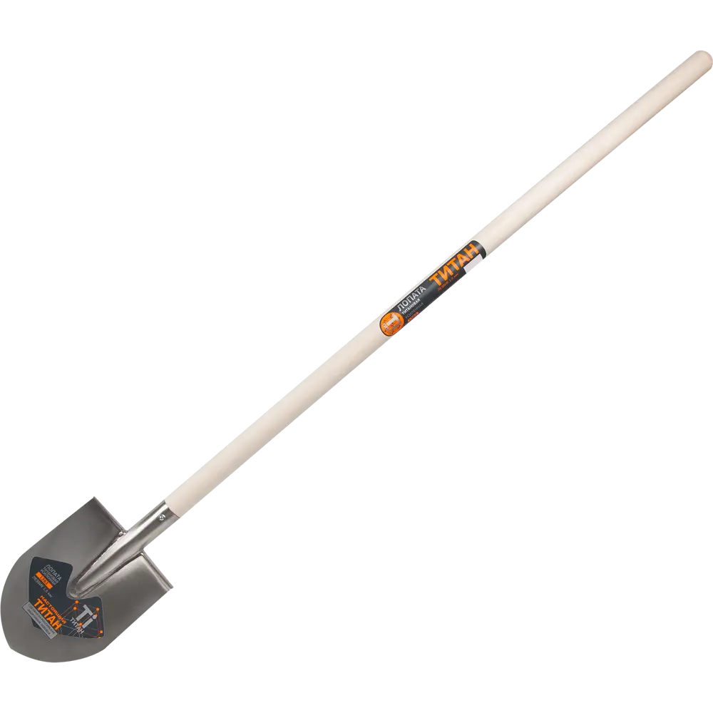 Santreyd Штыковая лопата с титановым полотном и деревянным черенком 82638985 STLM-0032609