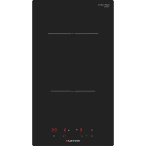 91926075 Стеклокерамическая варочная панель Meferi MIH302BK COMFORT 29 см 2 конфорки цвет черный STLM-1456777