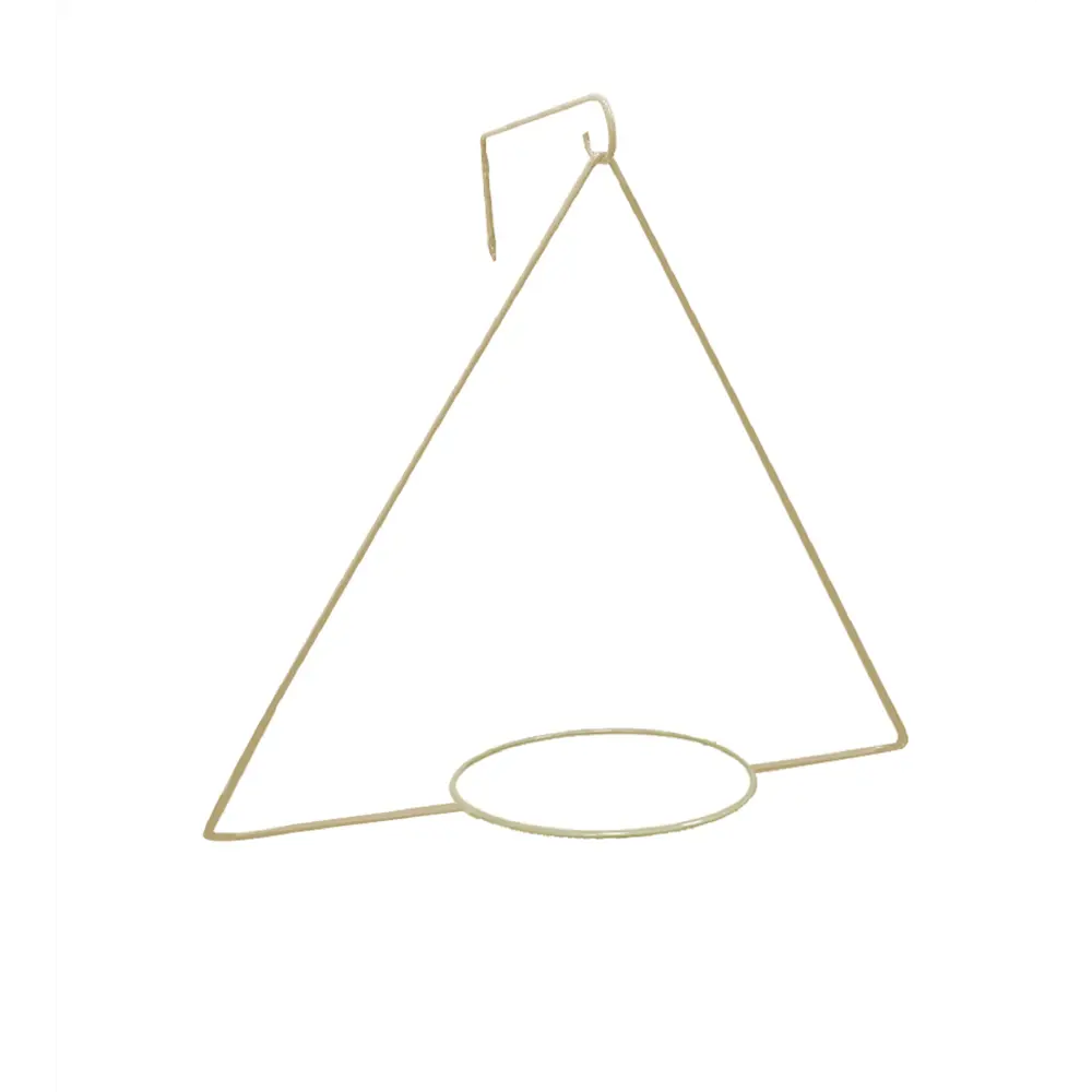 Держатель для кашпо с кронштейном 50x45x19 см металл слоновая кость Santreyd STLM-2201457