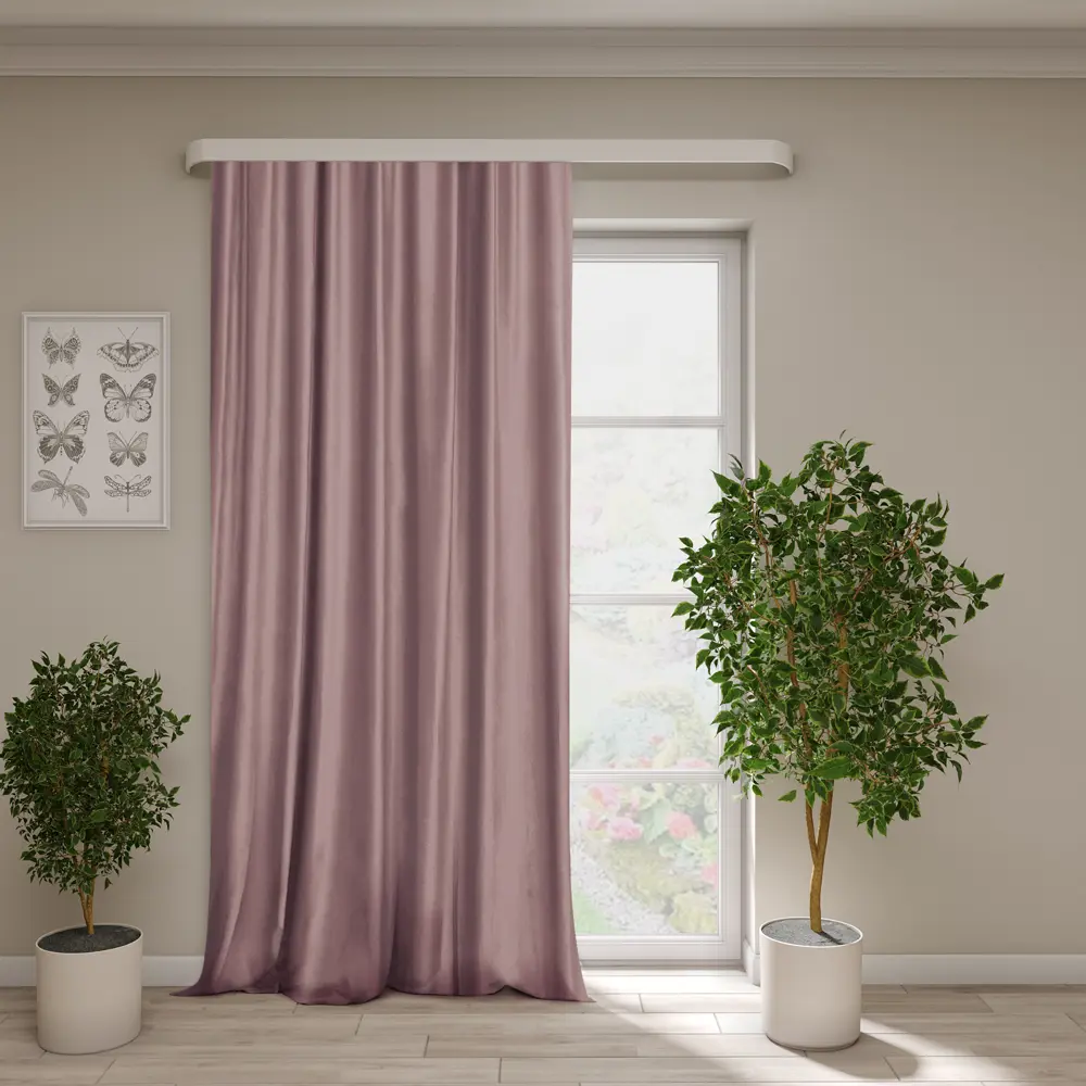 Santreyd Бархат розовый - ткань для штор премиум-класса 82861236 STLM-0037312 - Вид №4