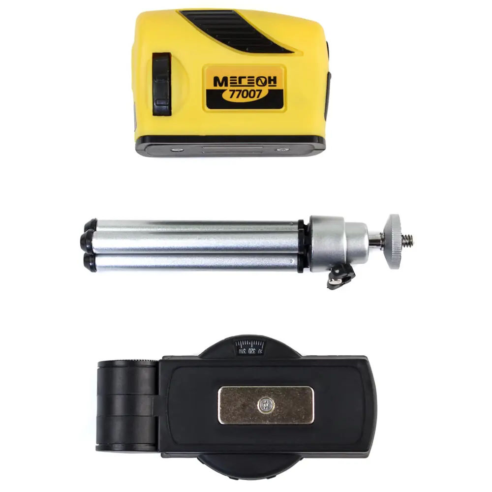 Уровень лазерный Мегеон 77007, штатив в комплекте, до 3 м STLM-2188061 - Вид №3