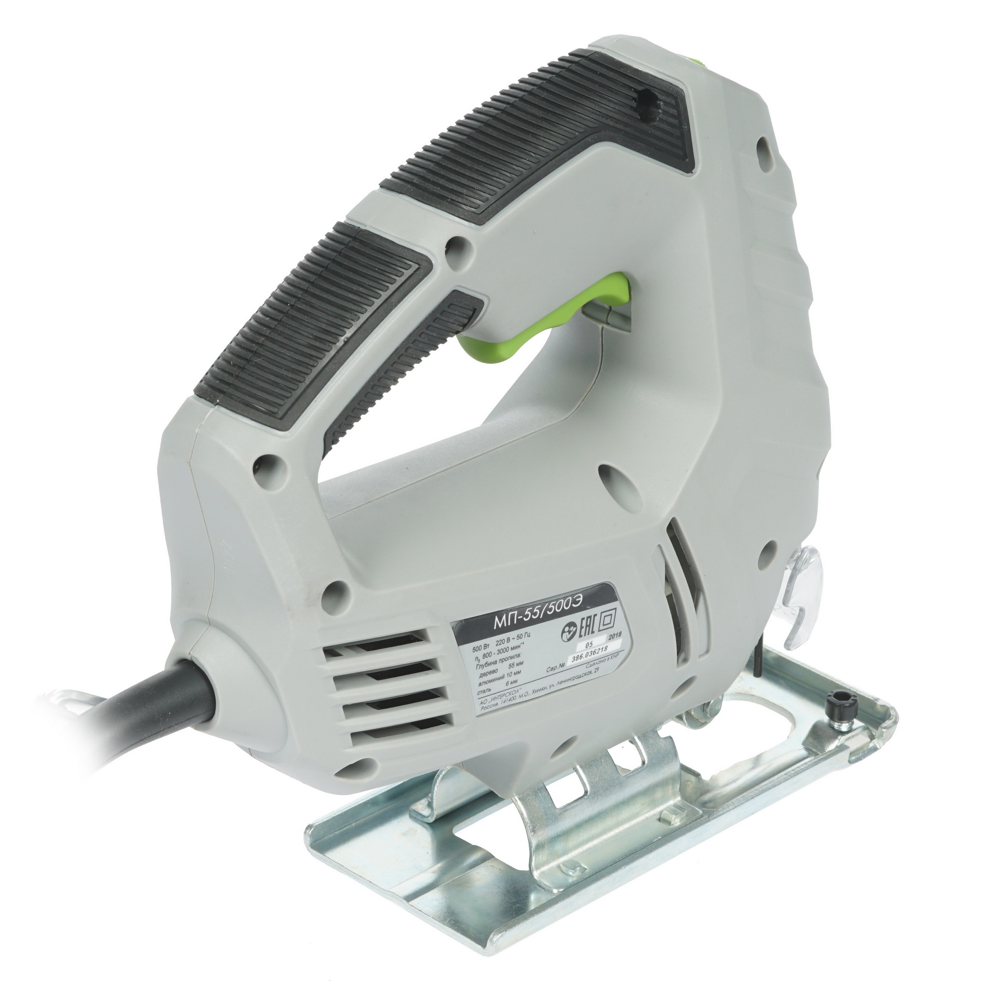 Электрический лобзик Интерскол МП-55/500Э 8104710 STDN-0143838 - Вид №1