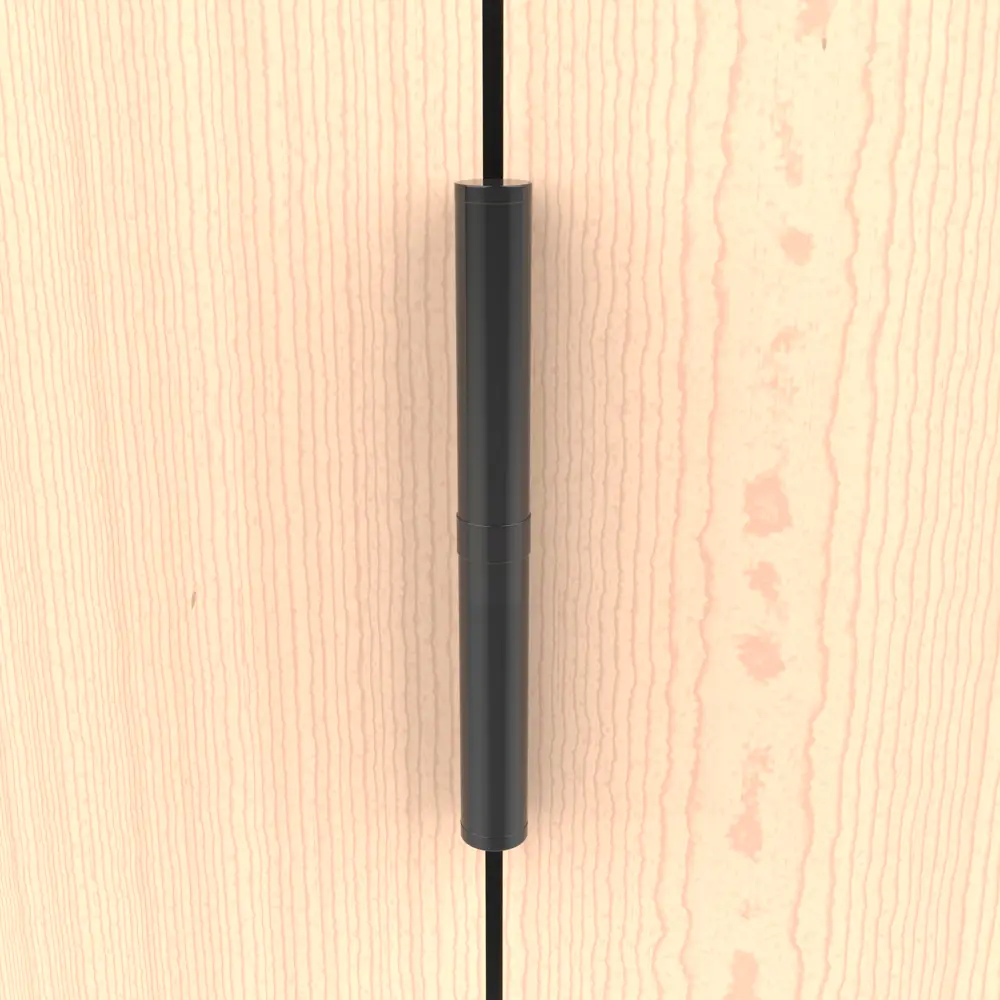 83863762 Петля дверная разъемная правая S100413-BNBL, 100x75 мм сталь цвет чёрный STLM-0045140 Santreyd  - Вид №6