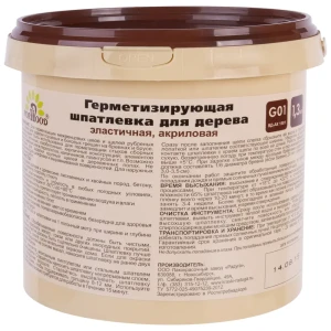 Шпаклёвка по дереву цвета белый/берёза Fwood 1.3 кг