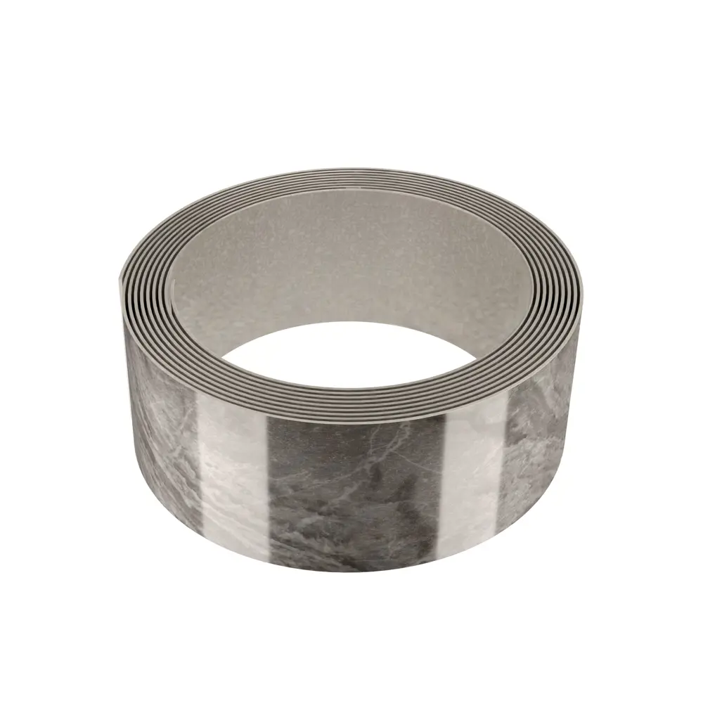 Кромка с клеем для столешницы Рашчер 42 мм 2.4 м цвет серый KONSENSA STLM-2099161