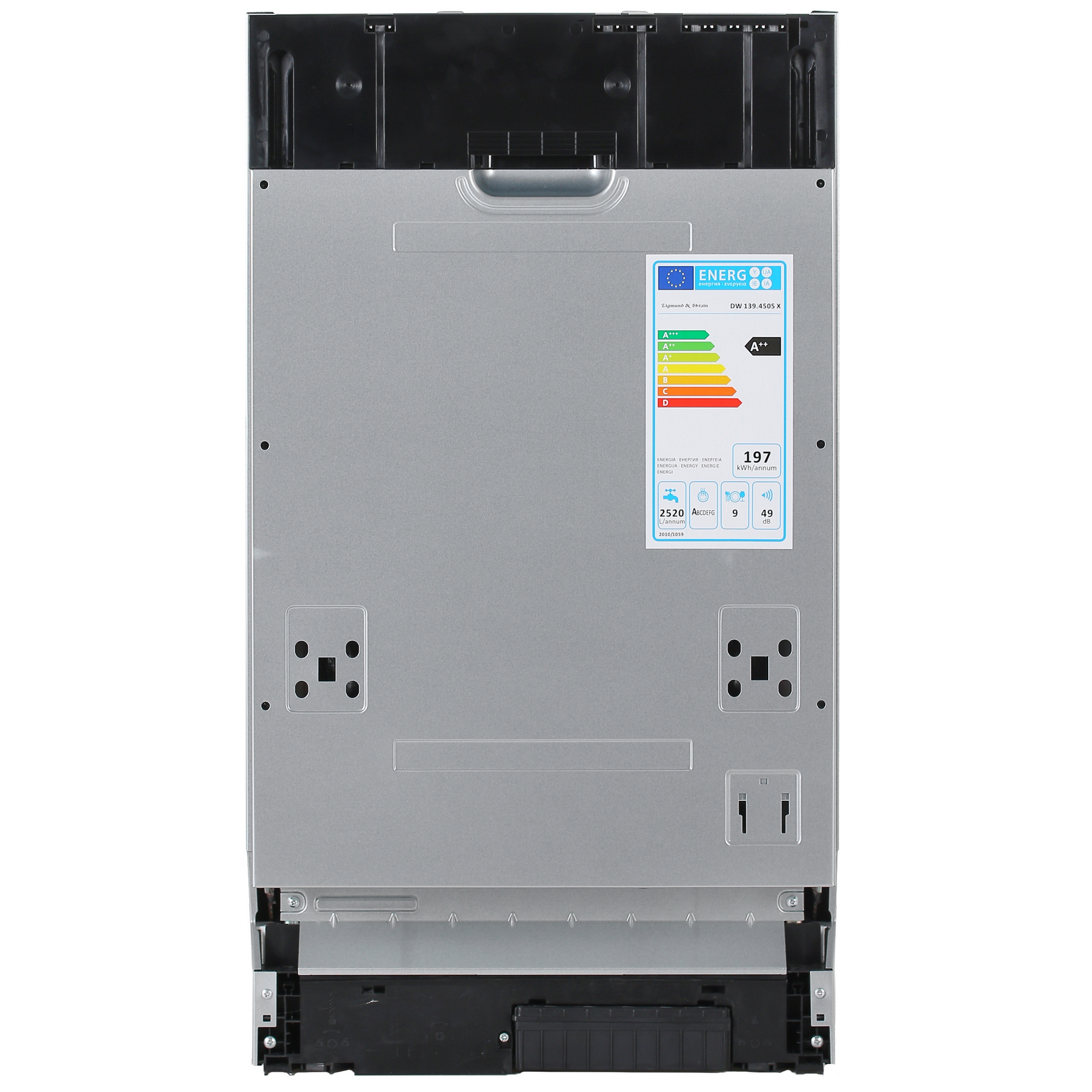 1100872 Встраиваемая посудомоечная машина Zigmund & Shtain DW 139.4505 X STDN-0146163 - Вид №2