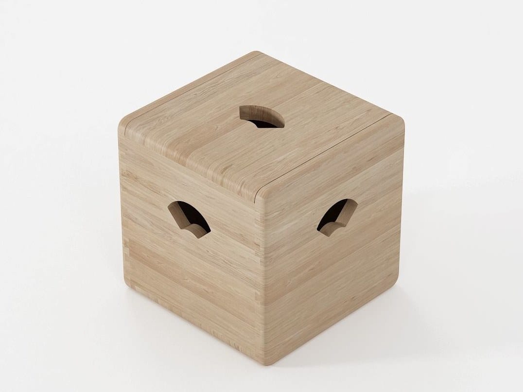 Пуф из массива дерева KARPENTER EAST ARCH-00129840 - Вид №2