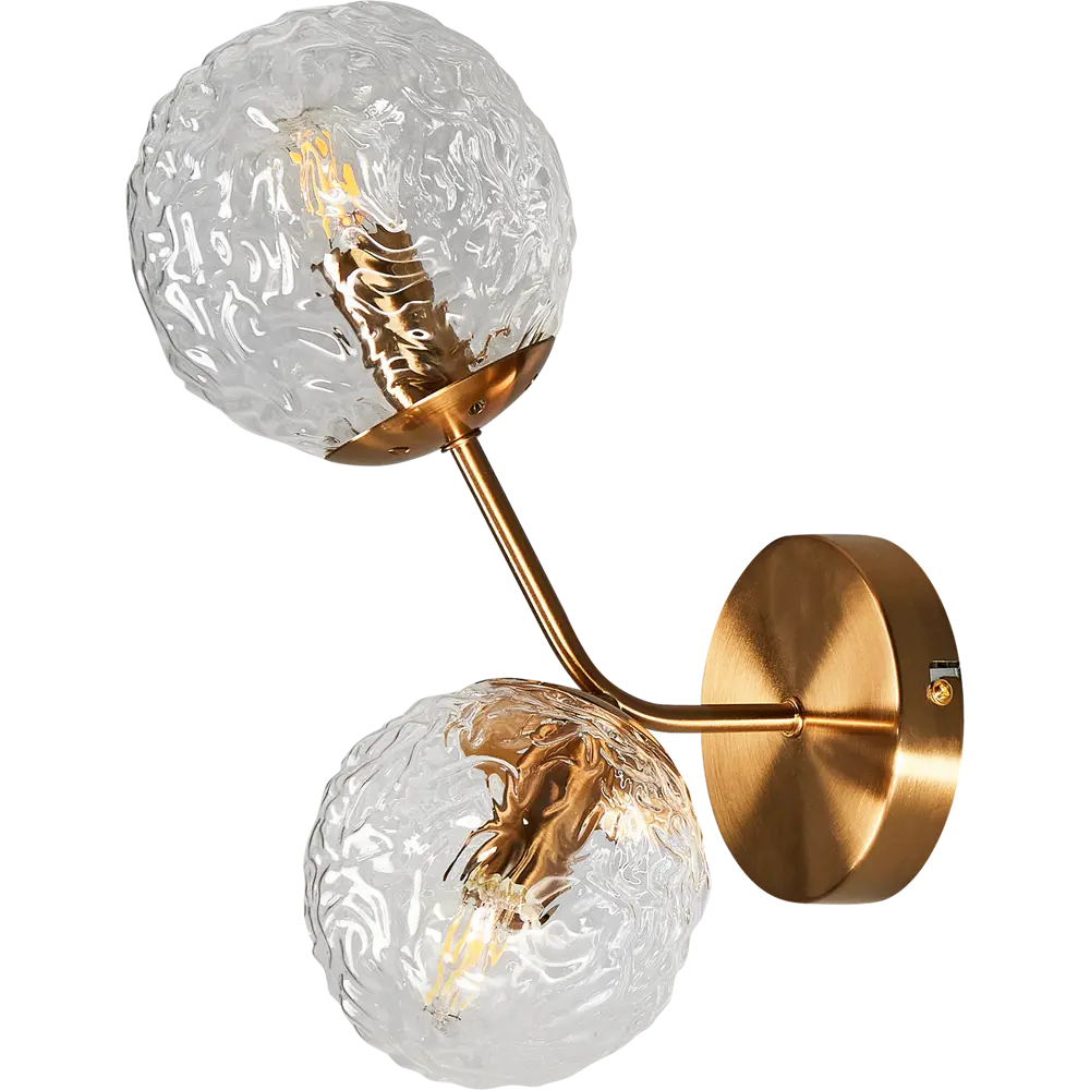 Бра Freya FR5207WL-02BZ с двумя плафонами в бронзовом исполнении 84239561 STLM-0047398 - Вид №2