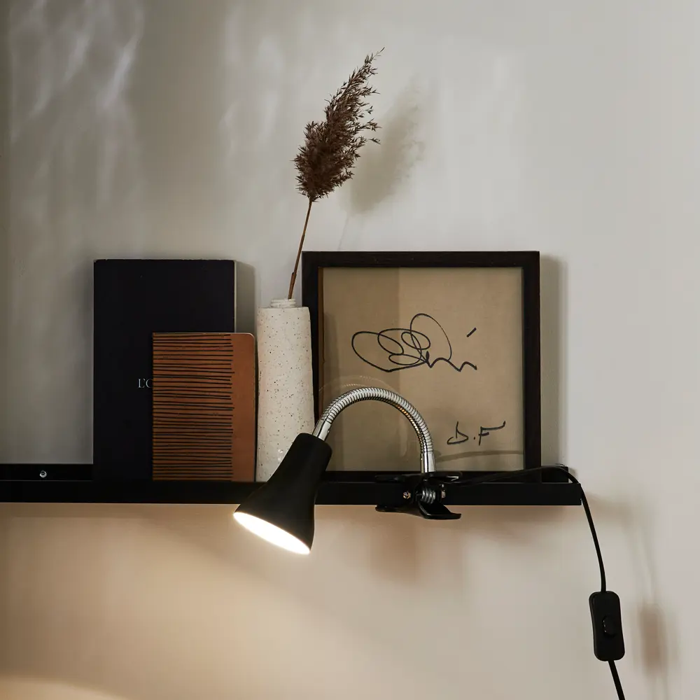 INSPIRE Salta — регулируемая настольная лампа на прищепке 84756119 STLM-1412194