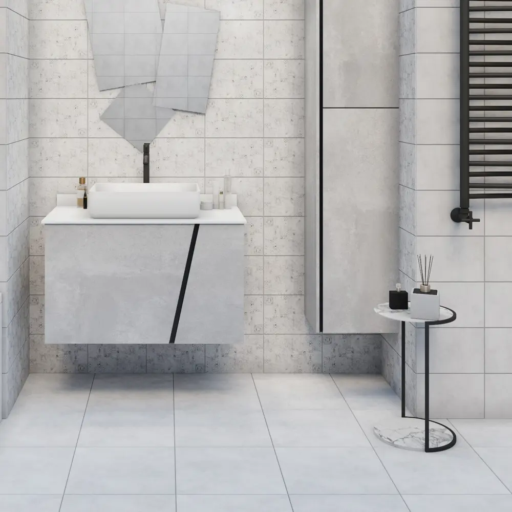 Плитка напольная Culto Blaster 40x40 см 1.12 м² цвет серый STLM-2132192