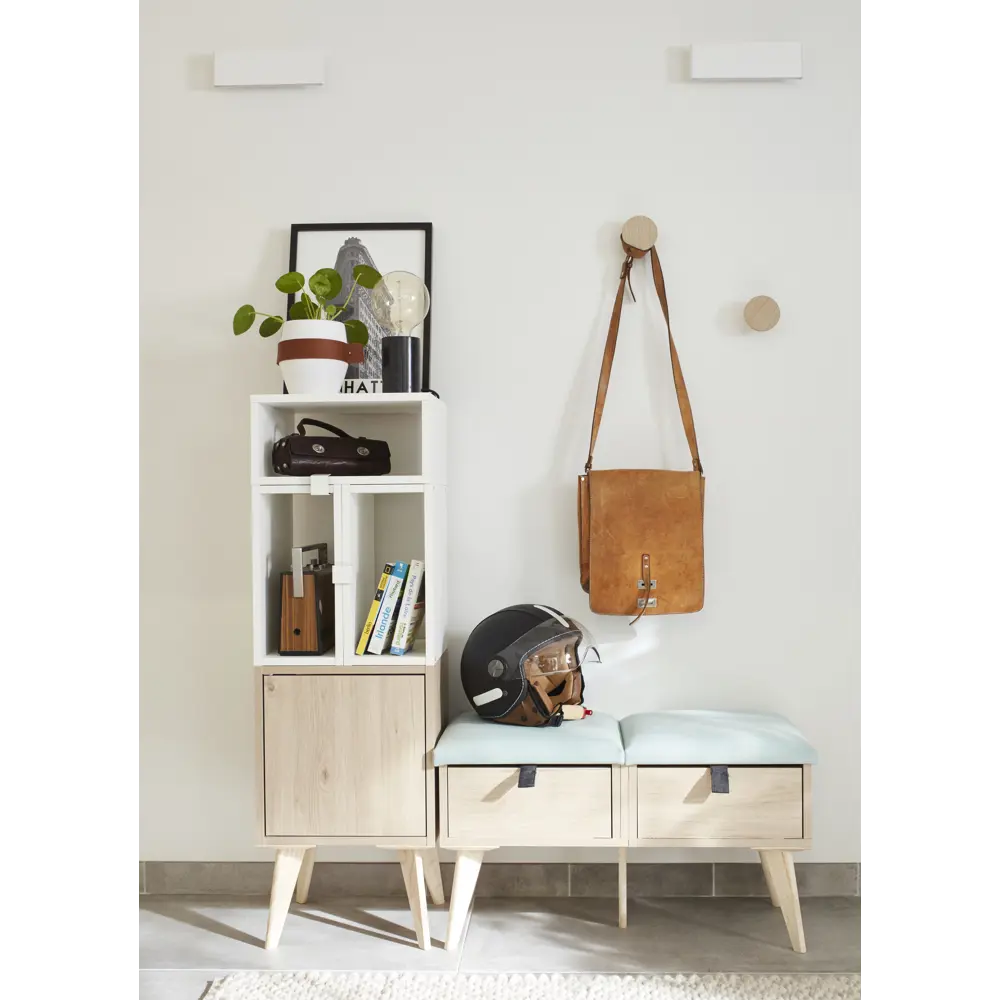 Ручка-скоба Spaceo KUB Paris цвет черный STLM-2189744 - Вид №5