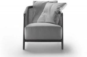 Flexform Кресло из ткани со съемным чехлом с подлокотниками