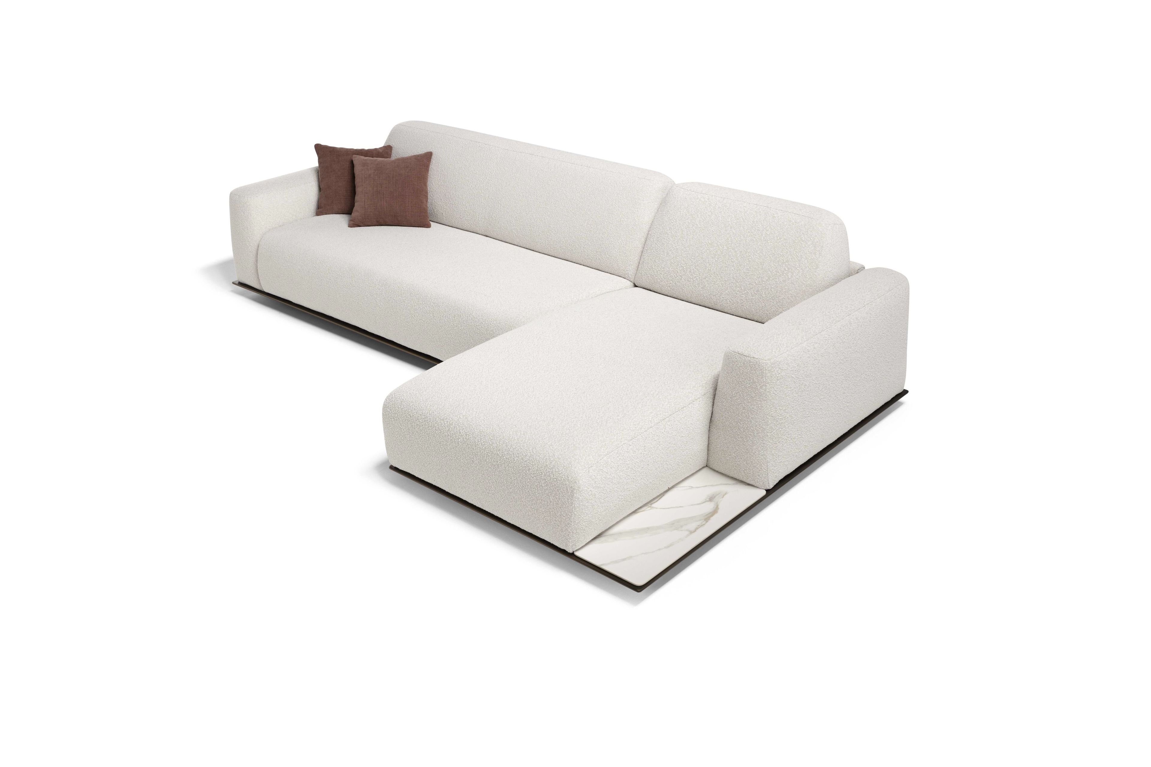 Двуспальный диван-кровать из ткани с полуостровом Dienne Salotti Views ARCH-00126780 - Вид №2