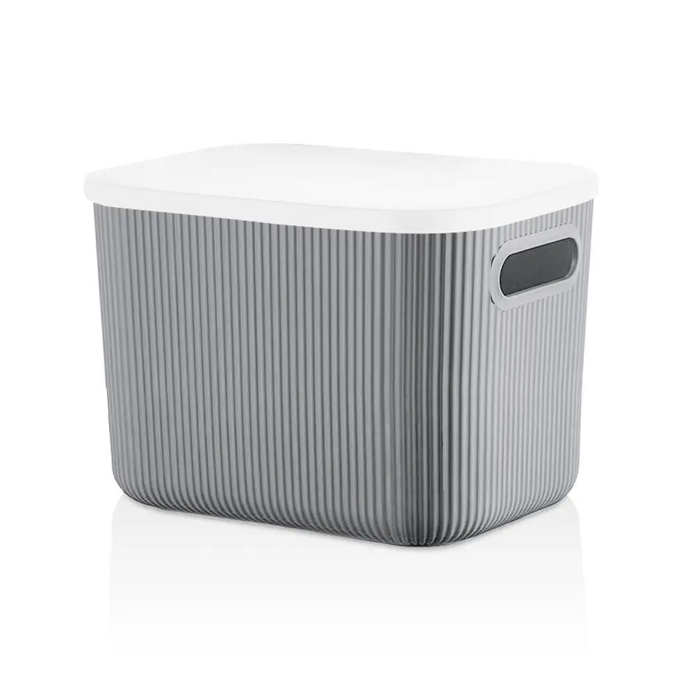 Корзинка для хранения Shell 21 л 26.1x37.4x16.4 см цвет серый Santreyd STLM-2073397
