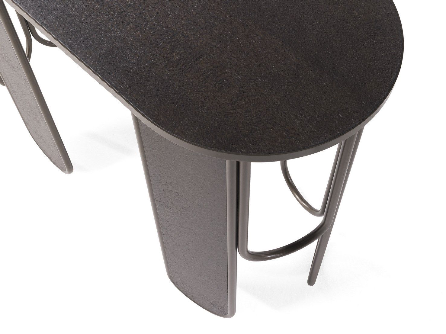 Железная овальная консоль ETRO Home Interiors Chandra ARCH-00127262 - Вид №3