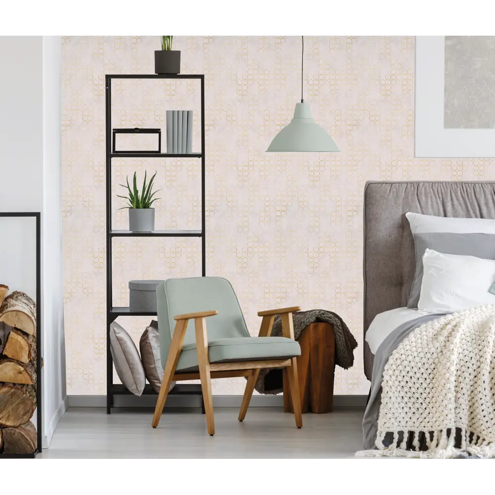 Обои флизелиновые A.S. Creation Urban Grace бежевые 1.06 м 374882 STLM-2093647 - Вид №3