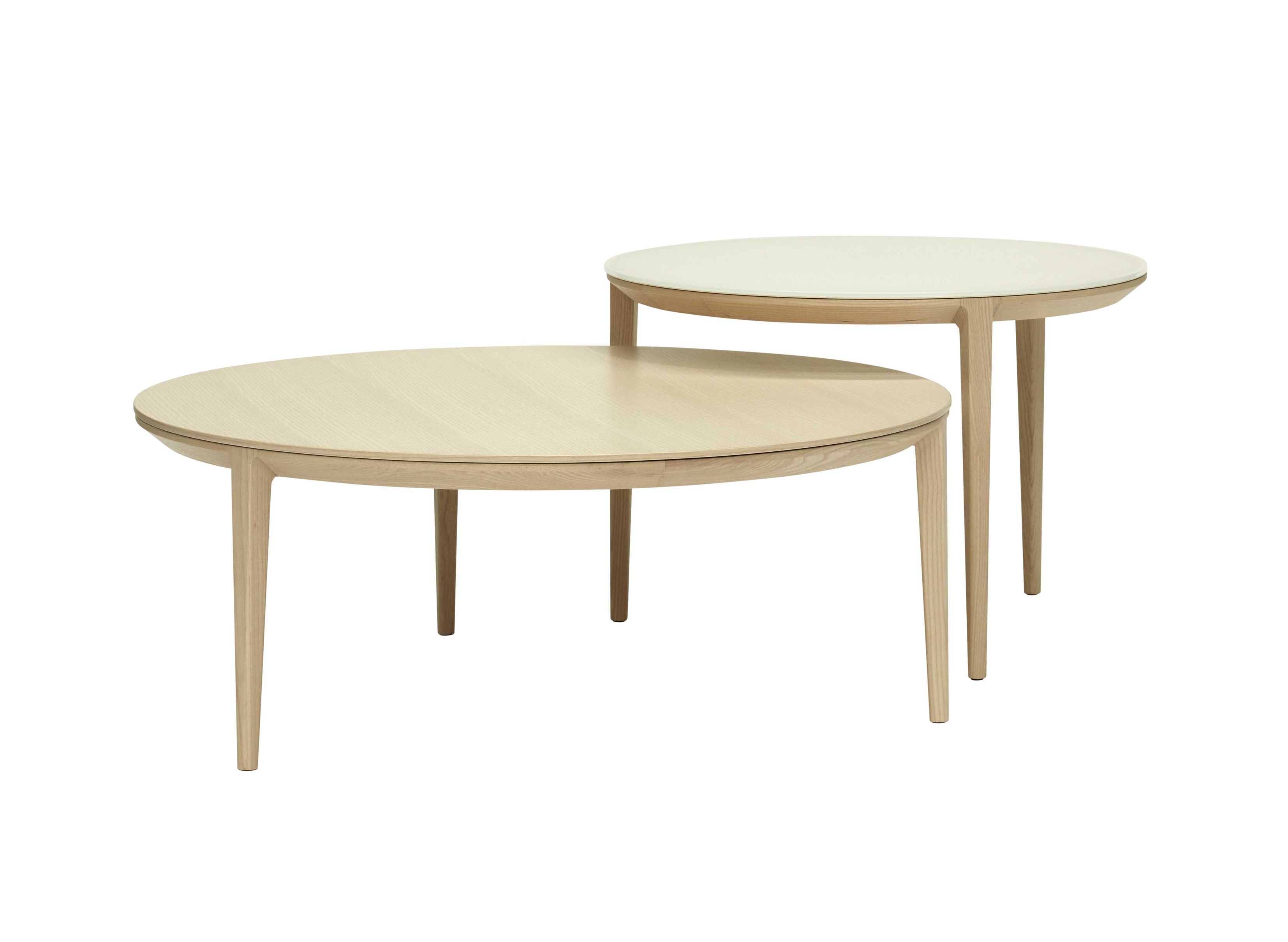 Круглый деревянный и стеклянный журнальный столик SP01 Etoile ARCH-00094247 - Вид №3