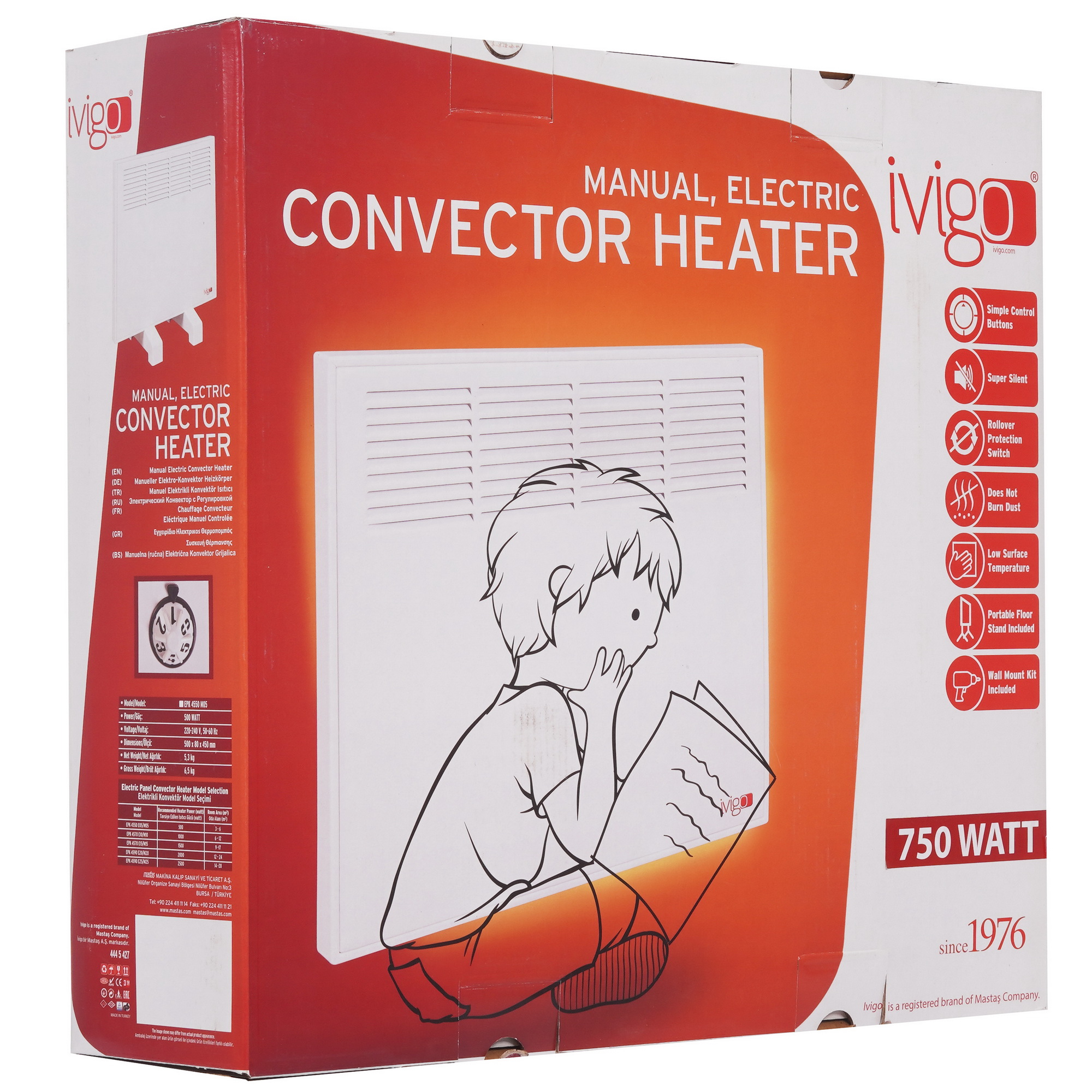 9935428 Конвектор iVigo EPK4550M07 STDN-0010913 - Вид №10