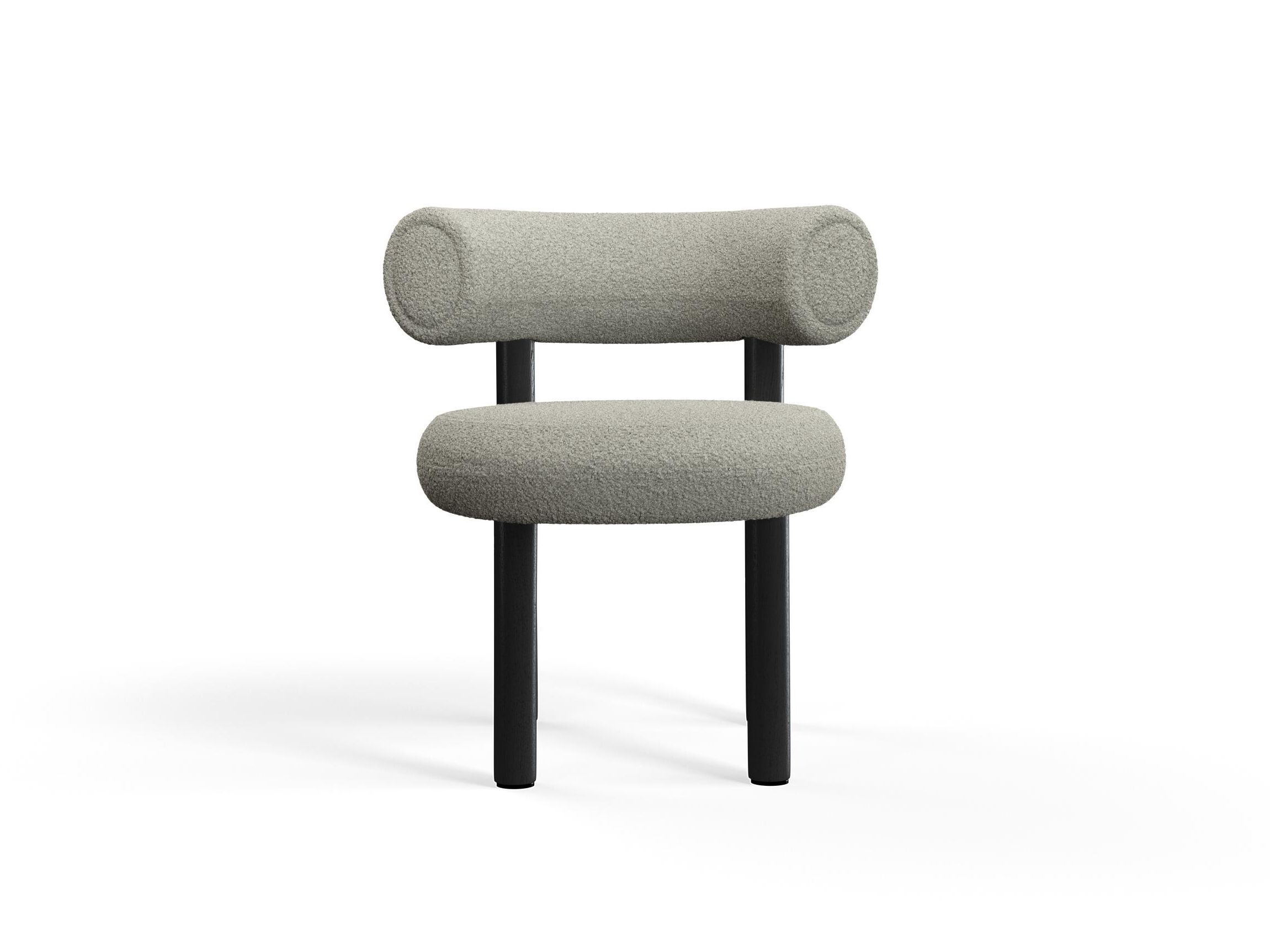 Тканевый мягкий металлический стул Tom Dixon Fat ARCH-00098983 - Вид №1