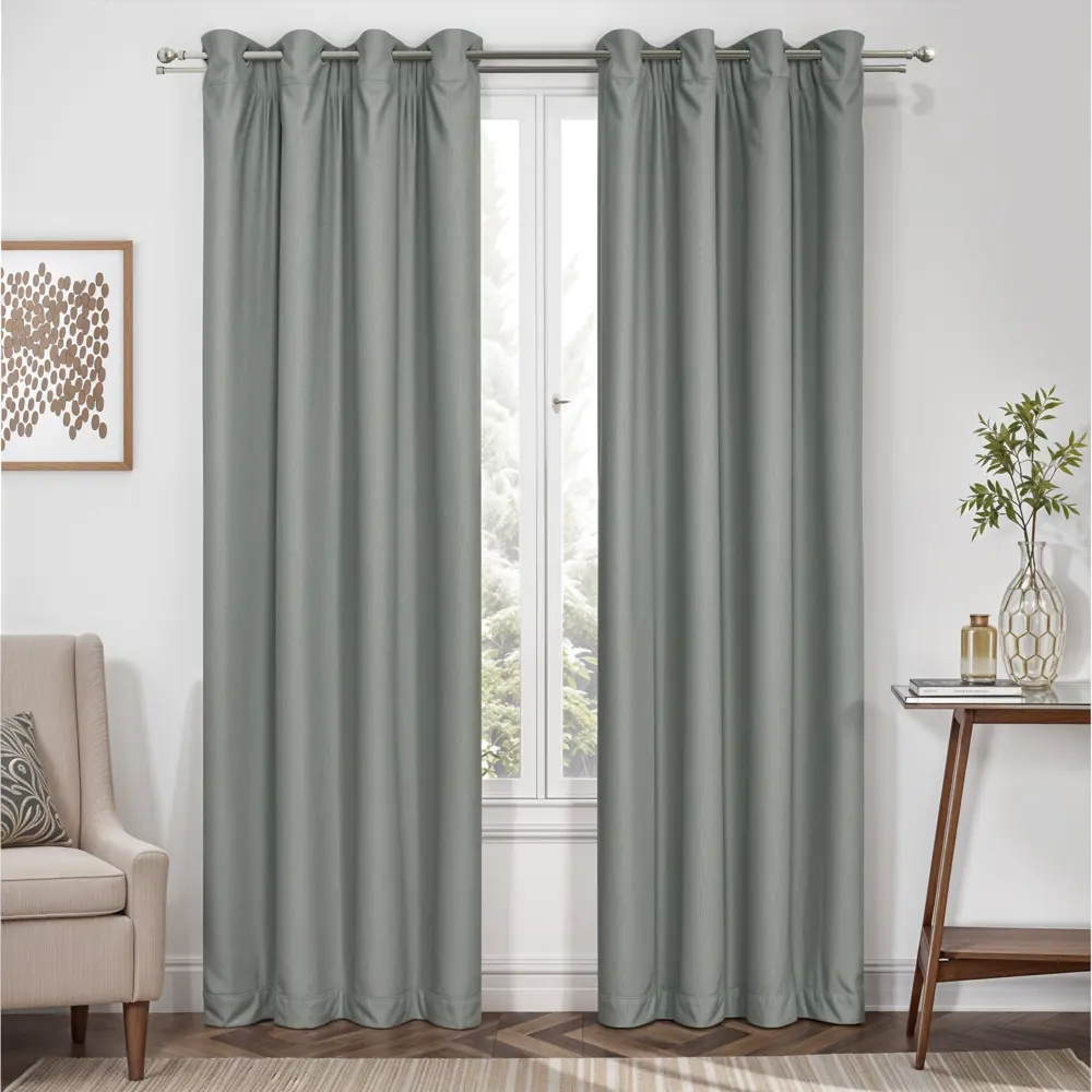 Настенный карниз раздвижной двухрядный HB-CR006 d13/16 мм 160-300 см металл цвет черный/хром 89402594 STLM-2159053 Santreyd  - Вид №4