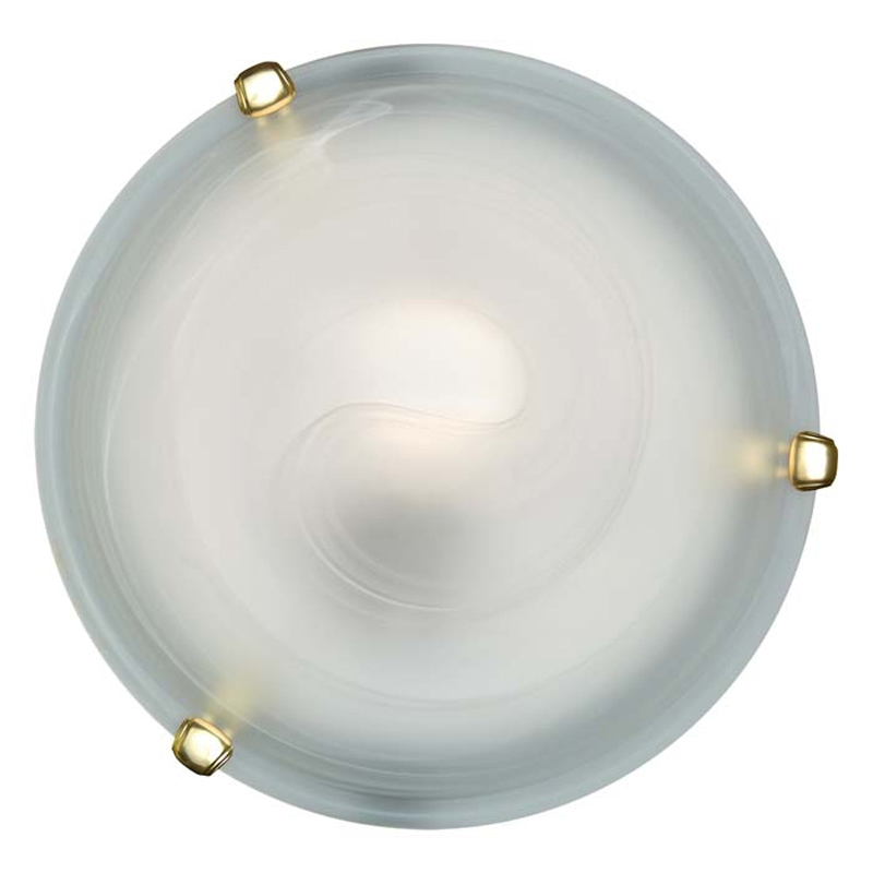 93711202 Светильник настенно-потолочный 2 лампы 7 м² цвет белый STLM-0551787 СОНЕКС