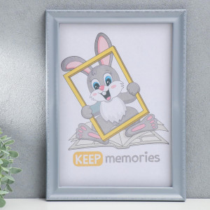 90335328 Рамка 3935873, 21х30 см, пластик, цвет серебристый Keep memories STLM-0189567 KEEP MEMORIES