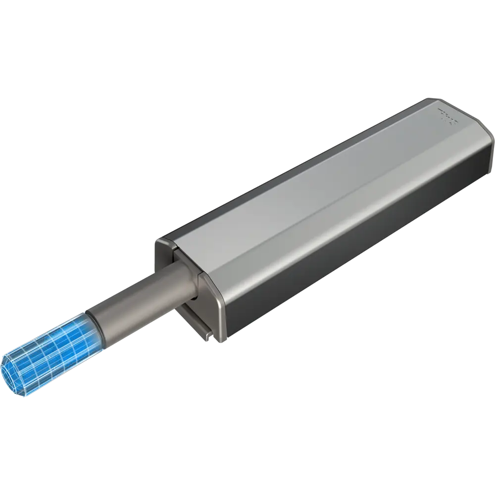 Скрытый механизм открывания Titus Push Latch 80 мм пластик цвет серебро STLM-2187690 - Вид №2