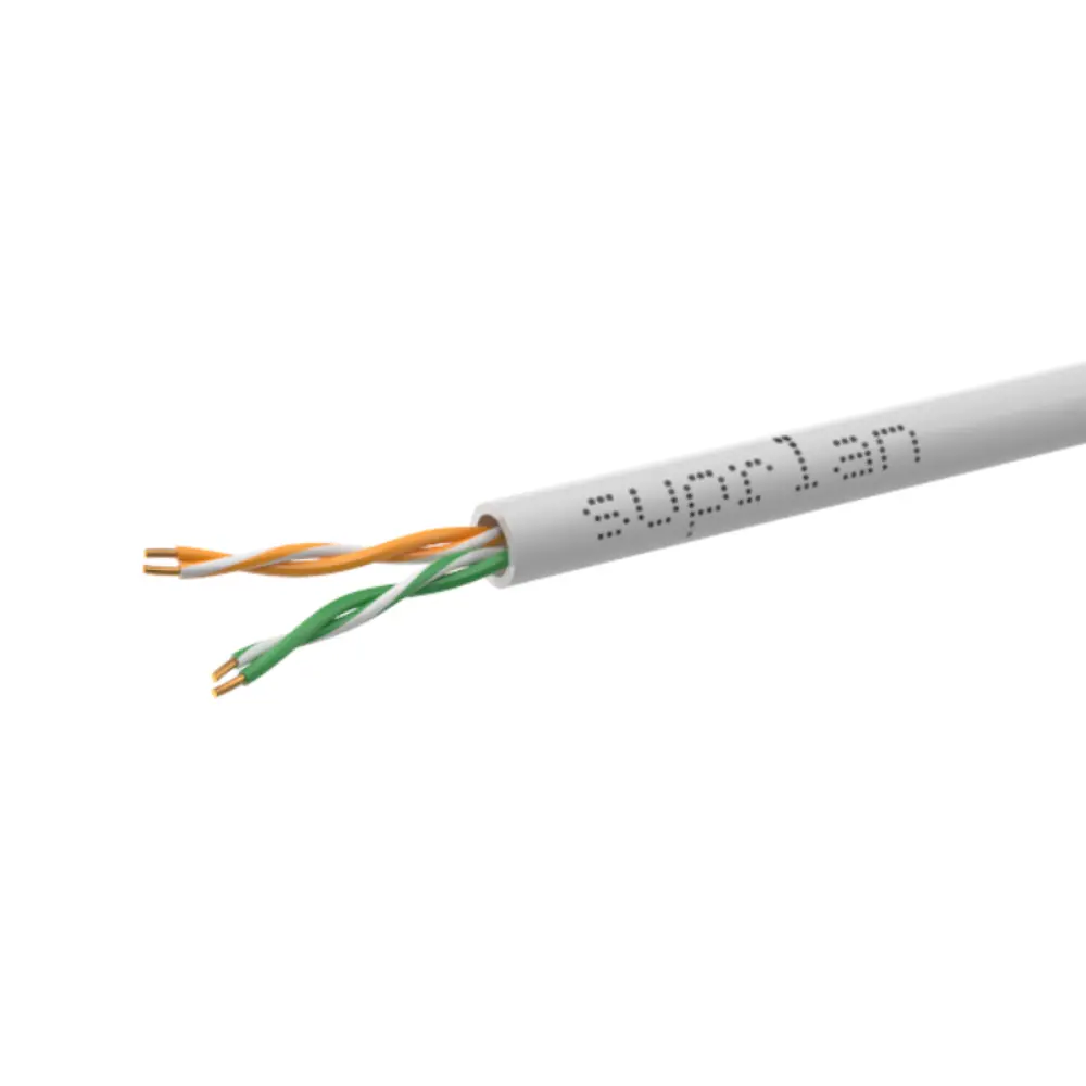 91141327 Кабель Suprlan Median UTP 5e 2x2xAWG24 Cu PVC In 500 м STLM-1118948