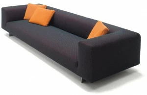 Paola Lenti 3-х местный тканевый диван со съемным чехлом Atollo