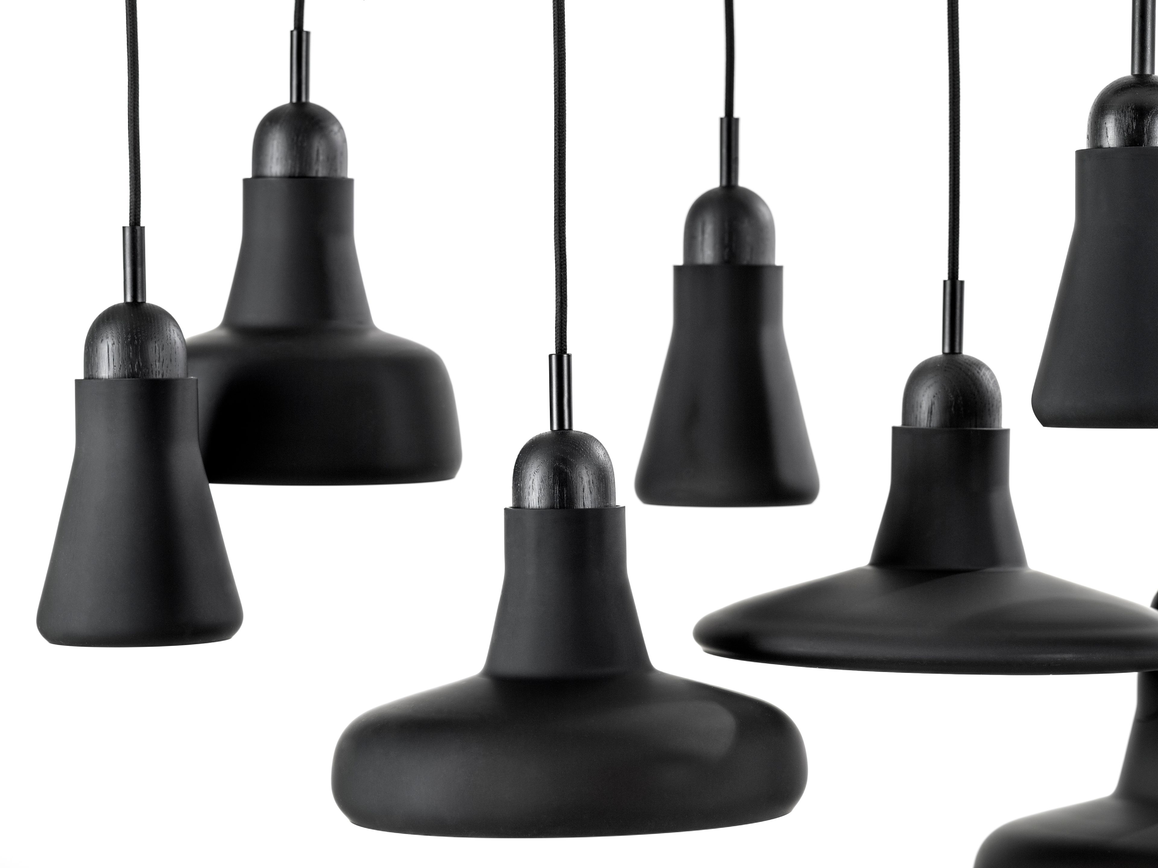 Подвесной светильник из дутого стекла с регулируемой яркостью BROKIS Тени ARCH-00150384 - Вид №35