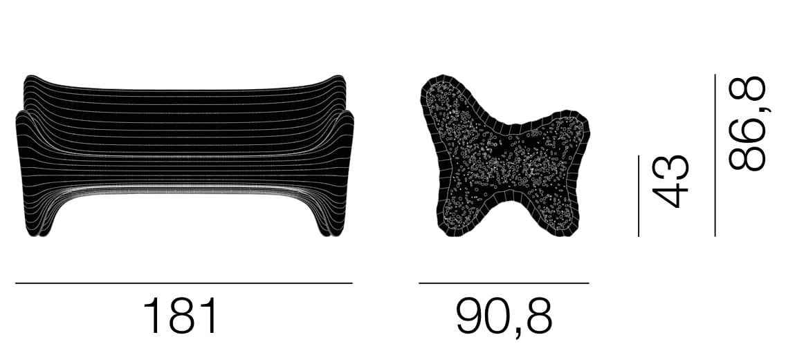 Диван из полиэтилена Magis In-Side ARCH-00097467 - Вид №8