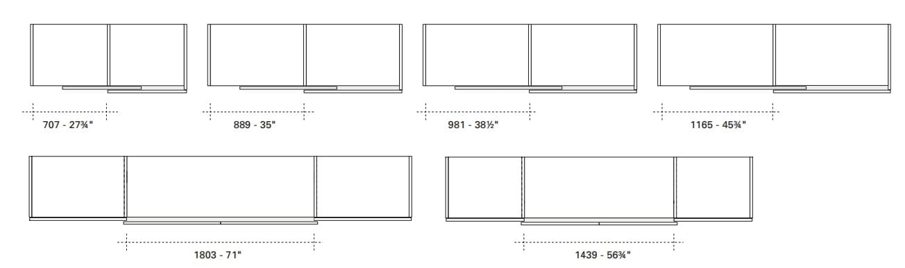 Шкаф с раздвижными дверями на заказ Lema шкаф на сантиметр-раздвижной ARCH-00038559 - Вид №4