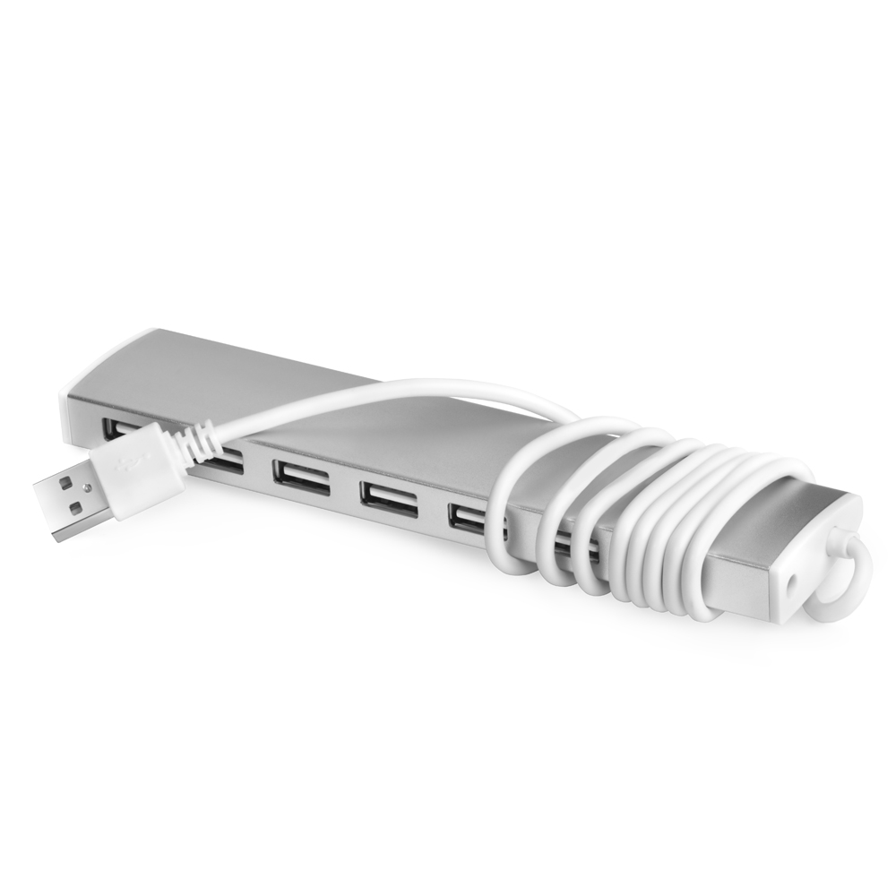 GCR-UH217S usb 2.0 разветвитель на 7 портов 0,5m , silver Greenconnect Santreyd  - Вид №2