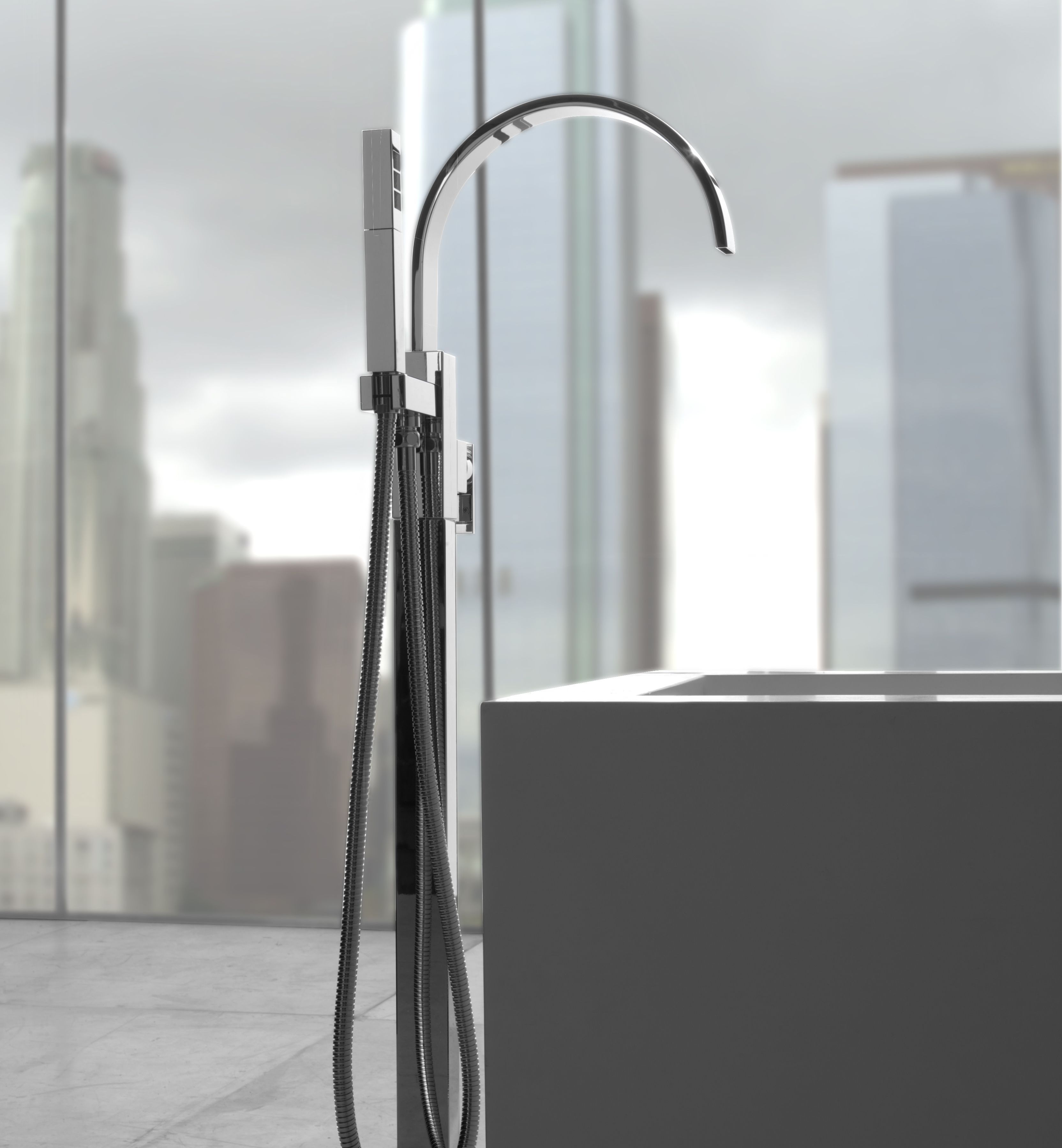 Смеситель для ванны с ручным душем Graff Sade ARCH-00017427 - Вид №1