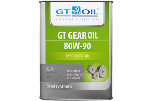 15984366 Масло Gear Oil, SAE 80W-90, API GL-5, 4 л 8809059407837 GT OIL