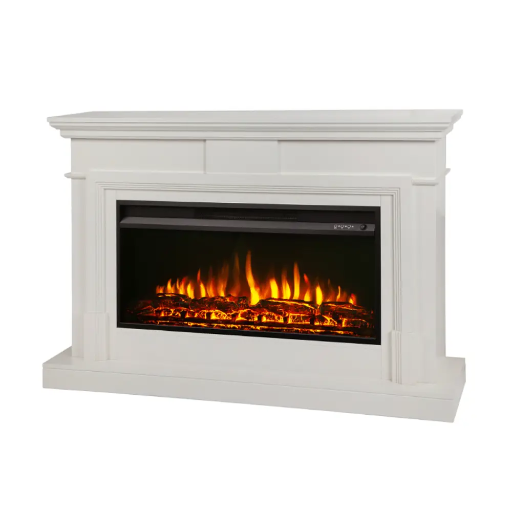 Каминокомплект Realflame Marco 36 WT-P512 с очагом Flash-S 36 2000Вт молочный