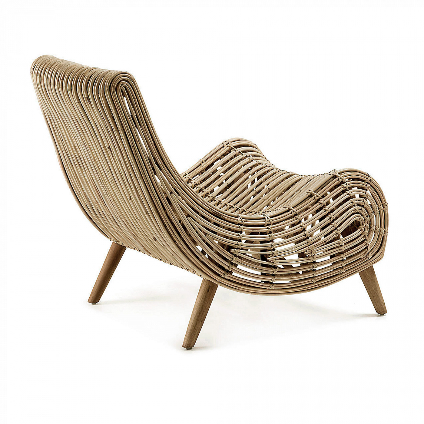 024780 Кресло из ротанга Akit La Forma Tika  - Вид №2