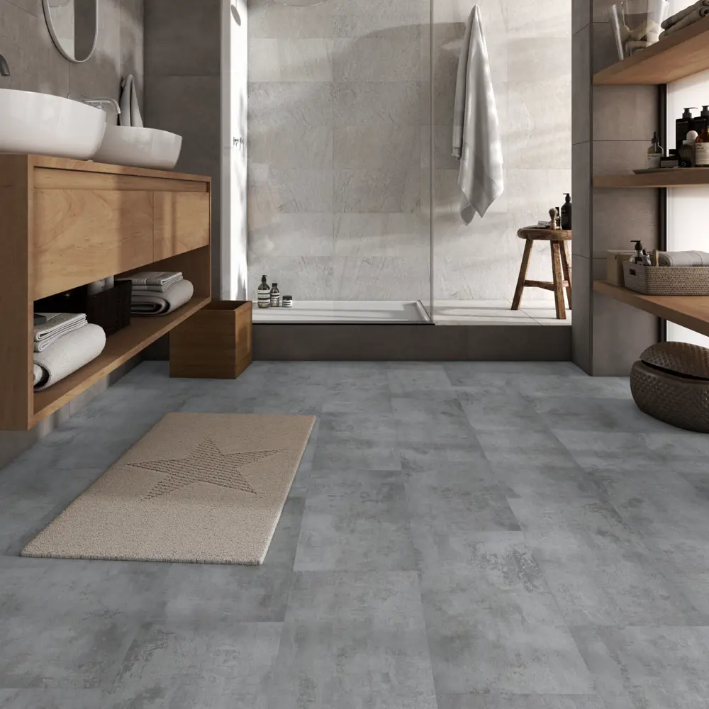 ПВХ плитка Artens «Zinc» 31 класс толщина 4.2 мм 1.49 м² STLM-2122573 - Вид №7