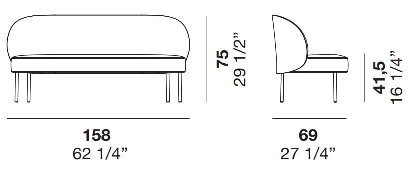 Ткань диван Alf DaFrè ARCH-00110611 - Вид №7