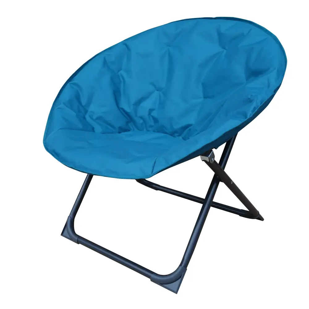 Стул садовый Moon 85x78x69 см, полиэстер/сталь, цвет синий 82667209 STLM-2143805 Santreyd 