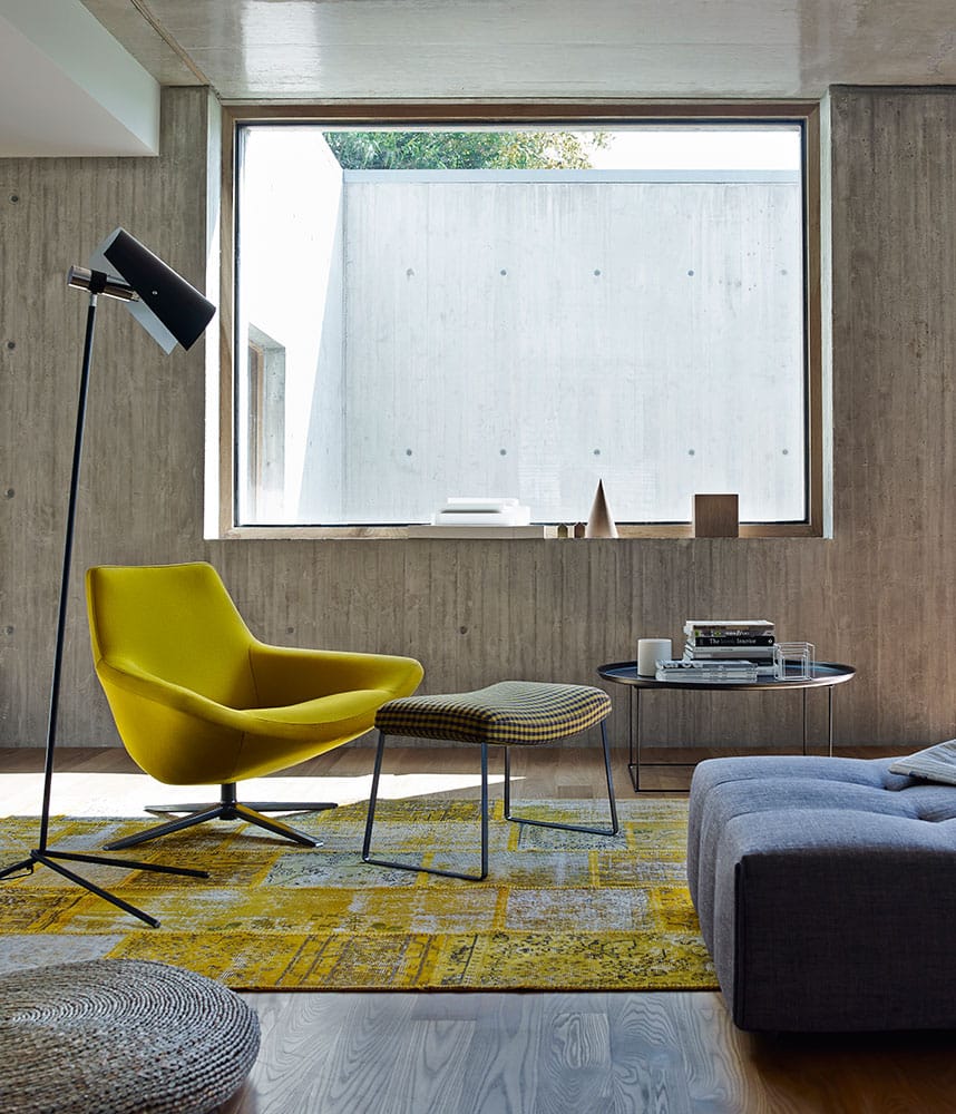 Тканевое вращающееся кресло B&B Italia ARCH-00139374 - Вид №5