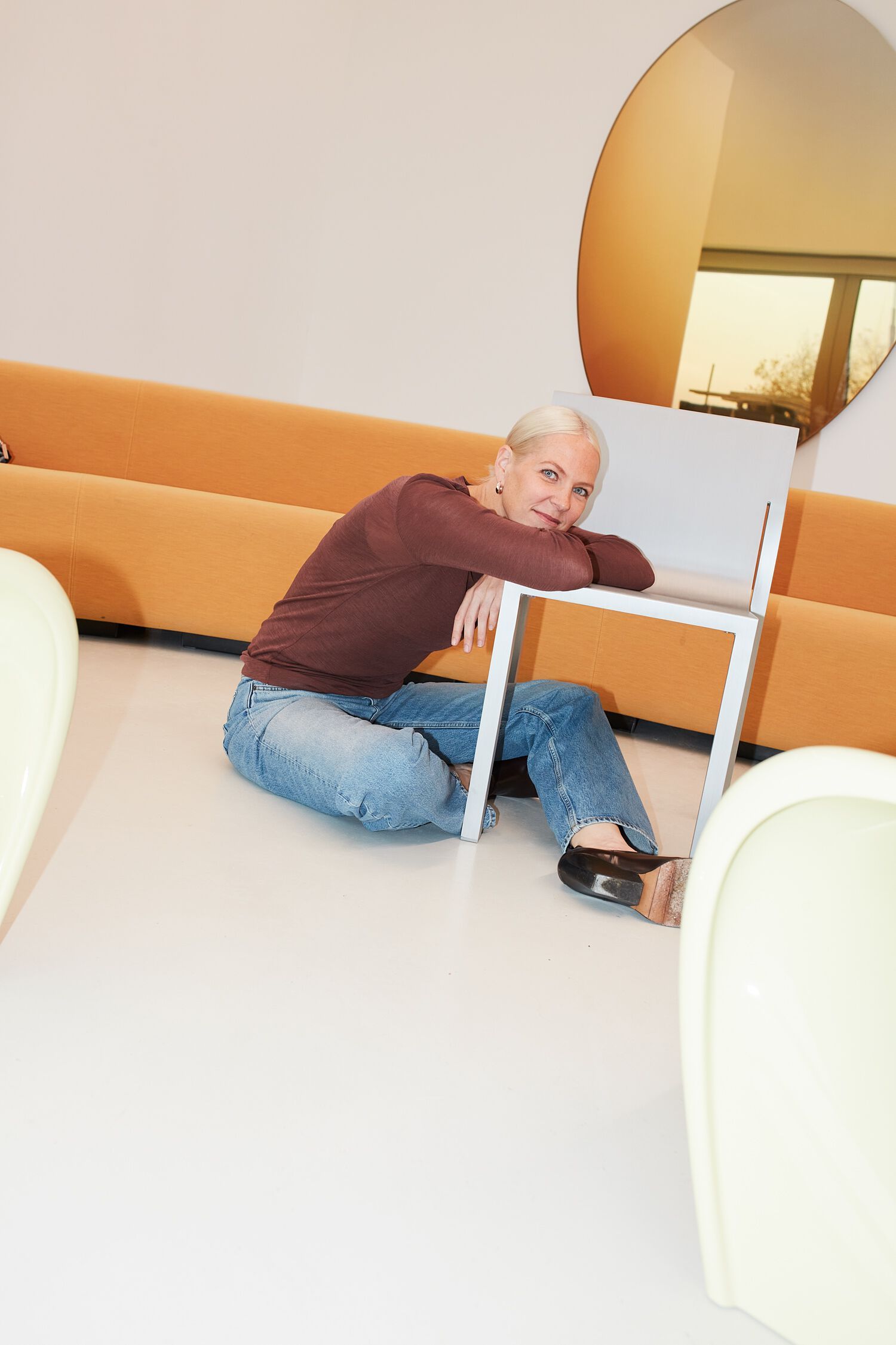 Штабелируемый алюминиевый стул BD Barcelona Stedelijk ARCH-00132726 - Вид №50