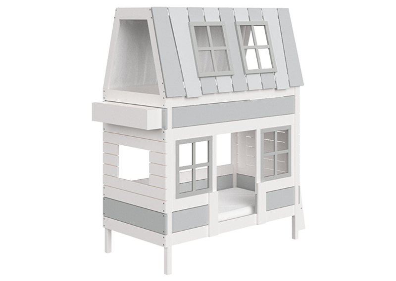 Универсальная фронтальная панель Home М белая с серым окошком ELLIPSE ELLIPSE HOME 351814 Белый;серый Santreyd  - Вид №1