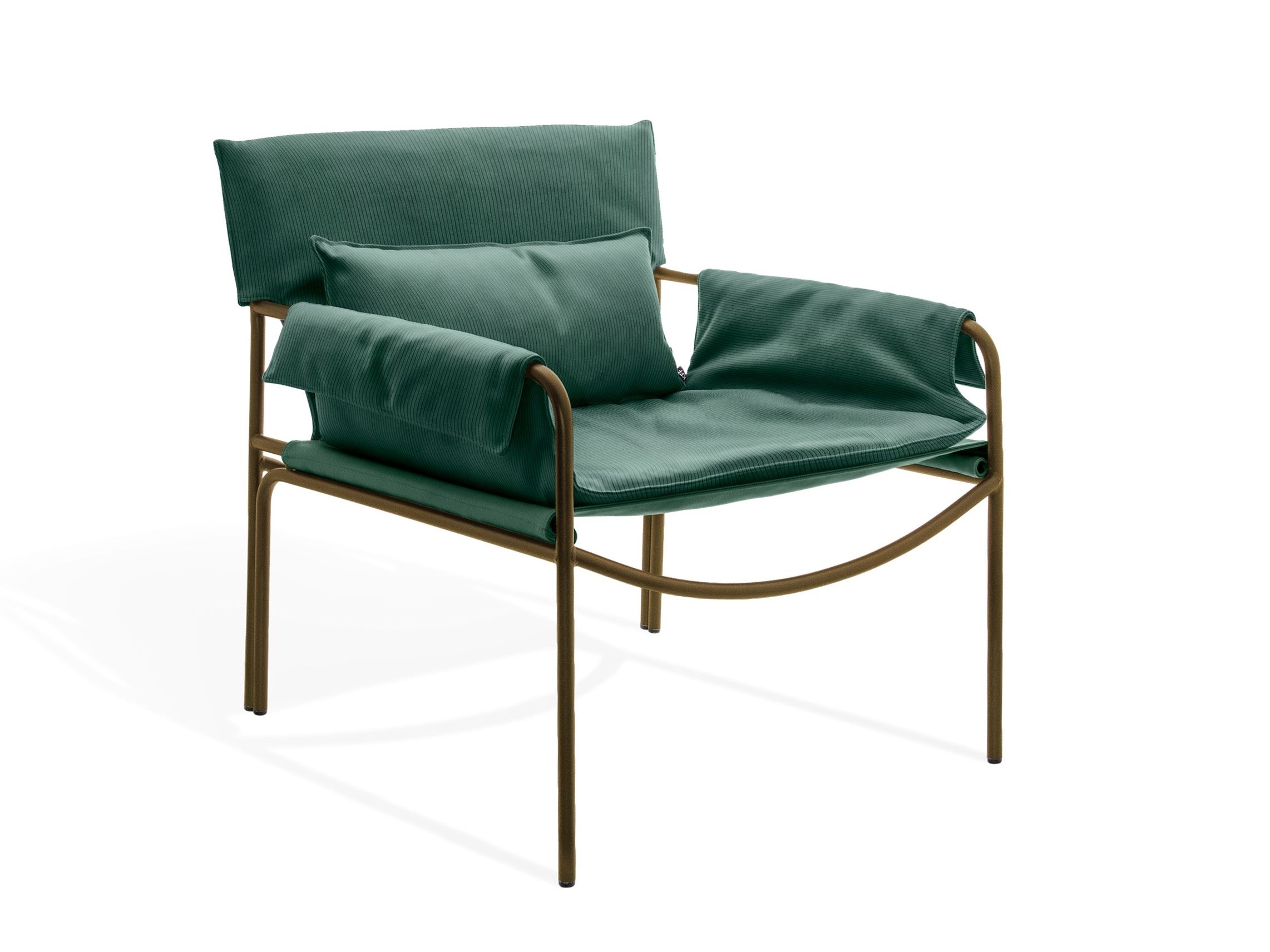 Тканевое кресло с подлокотниками KFF Loop Lounge ARCH-00034027