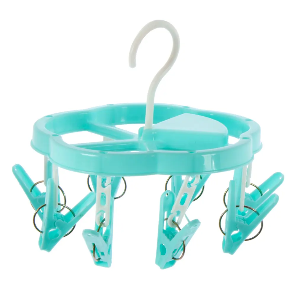 Вешалка с 8 прищепками «Цветок», 3 цвета Santreyd STLM-2155503 - Вид №1