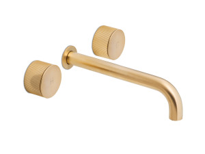 Настенный смеситель для раковины с 3 отверстиями